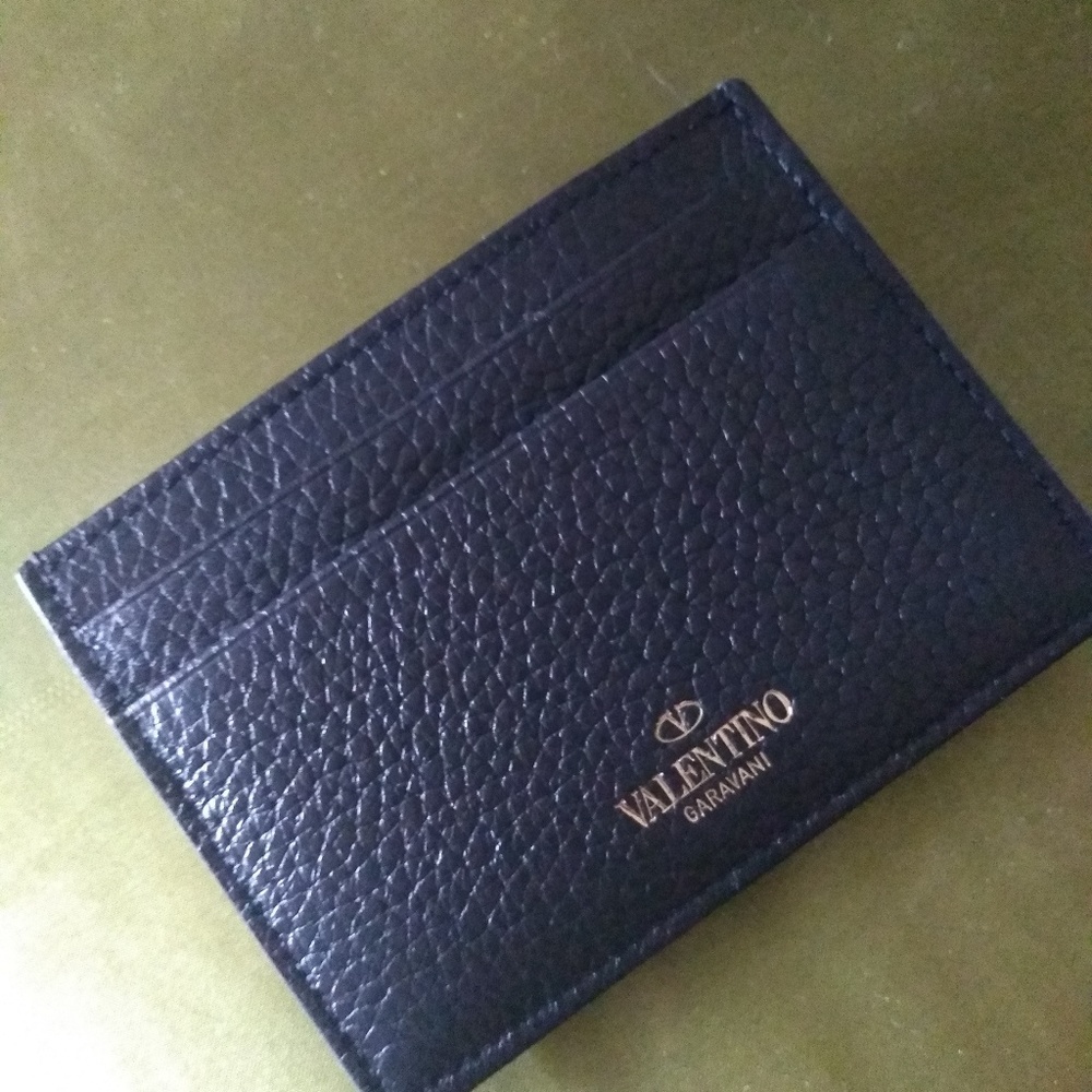 Valentino Garavani rockstud card holder
